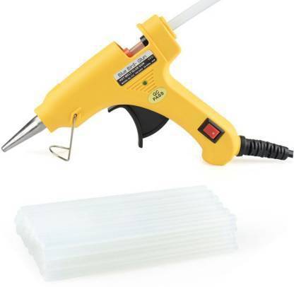 Pyzel Yellow Super mini 20W On Off Switch And Indicato & 15 sticks Standard Temperature Corded Glue Gun