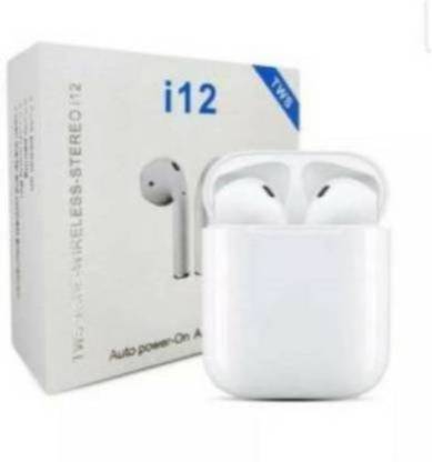 TechBuddy Premium I12 Twins Bluetooth Headset Wireless Earbuds with charging case B229 Bluetooth