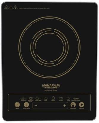 MAHARAJA WHITELINE 2000 W Induction Cooktop Push Button