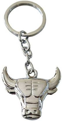 Blooming Box Star Sign Taurus Bull Key Chain