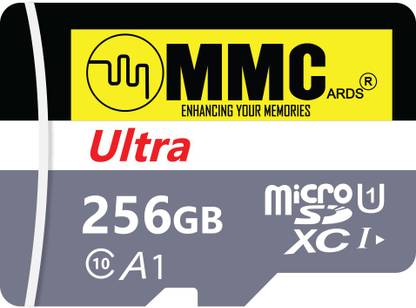 MMC Premium 256GB Micro SD card 256GB Memory Card Class 10,Fast Speed for Smartphones, Tablets and Other Micro Slots wtih Data Transfer-Pack of 1-Lifetime warranty 256GB Micro SD Card Pack 1 best for smartphone & tablets | 256 GB MicroSDXC Class 10 120 MB/s  Memory Card Compatible with Mobile, Computer, Gaming Console, Camera