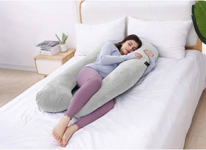 VAMIKA ENTERPRISES Polyester Fibre Solid Body Pillow Pack of 1