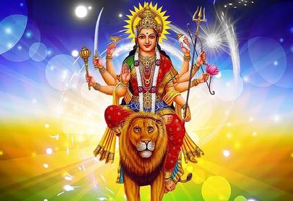 gkD9Ycpz happy navratri maa durga images for hd wallpaper920 1200 wallpaper Poster Paper Print