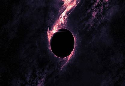 j5Mrj8Hg abstract planet space purple wallpaper Poster Paper Print