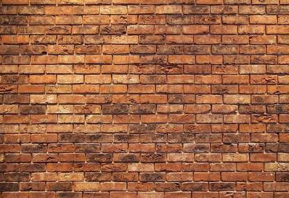 W3d6Cz19 brick wall red background structure Poster Paper Print
