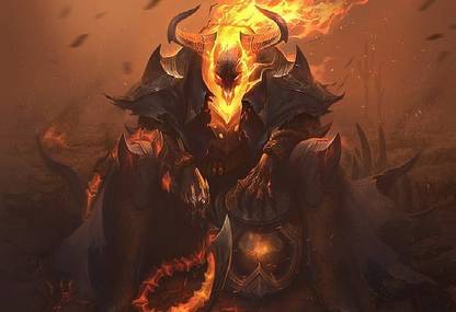 C5bRZBN6 league of legends high noon support league of legends thresh wallpaper Poster Paper Print