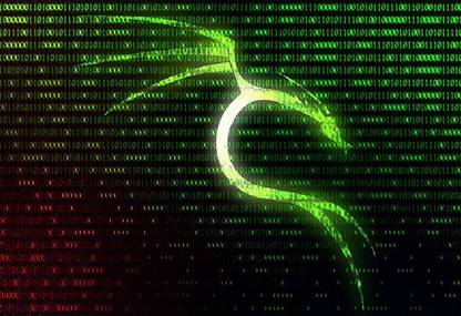 3x5yHBK5 kali linux kali linux nethunter linux wallpaper Poster Paper Print
