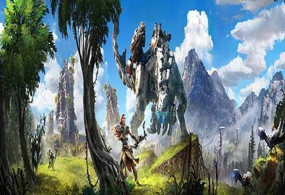 XvBDy4Ry horizon zero dawn 2017 video game wallpaper Poster Paper Print