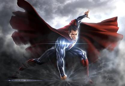 VLnDBKvd superman dc comics movies henry cavill wallpaper Poster Paper Print