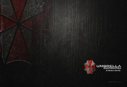 qMR8bQ1k resident evil umbrella corporation wallpaper Poster Paper Print