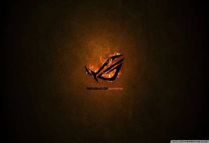 RhRrYgFQ asus gamer republic rog wallpaper 3 Poster Paper Print
