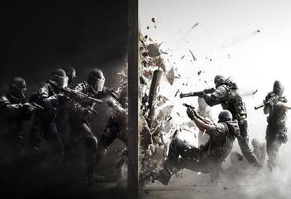 dt45DLx0 police gun debris swat wallpaper Poster Paper Print
