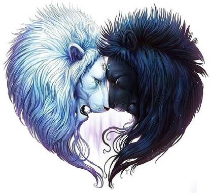 DwpwwPhw lion digital art simple background white background wallpaper Poster Paper Print