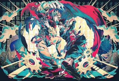 PrBD5HQ7 jojo s bizarre adventure dio jotaro kujo wallpaper Poster Paper Print