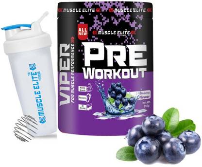 MUSCLE ELITE FITNESS Pre Workout Ultra Focus Advanced L-Arginine, L-Citrulline Energy Drink