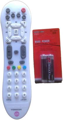 SHAILRON V D C 380 SHAILRON Videocon D2H Tv Set Top Box Remote Remote Controller