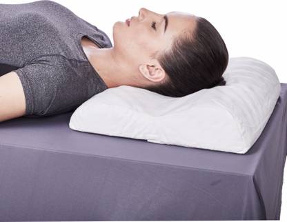VISSCO Classic Cervical Contoured Pillow for Neck Pain Relief and Spinal Alignment Cervical Pillow