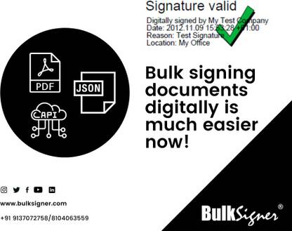 bulksigner PDF Signer