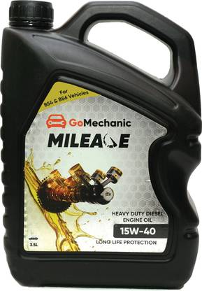 GoMechanic Mileage 15W40 API CF 4 SG High Performance Longer Protection Heavy Duty Engine Oil