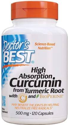 Doctor's Best DRB-00107 High Absorption Curcumin From Turmeric Root with C3 Complex