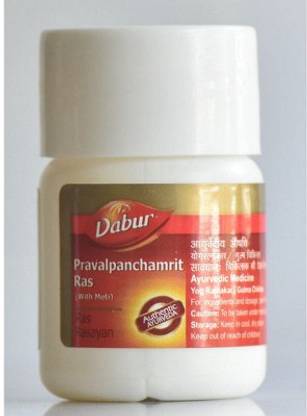 डाबर Praval Panchamrit Ras ( With Moti) (20tab) 1 Piece