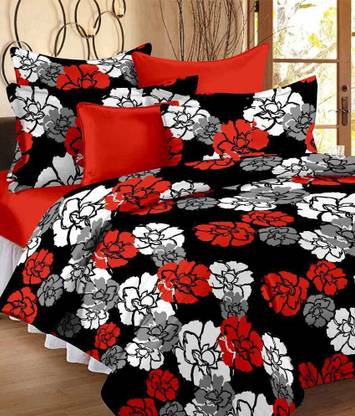 SECREATIONS Floral Double Dohar for  Mild Winter