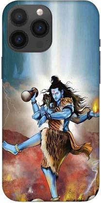 NDCOM Back Cover for iPhone 13 Pro Max Lord Shiva Tandav Printed
