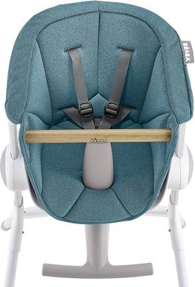 beaba High Chair Cushion up & Down, Blue, (Model: 912589)