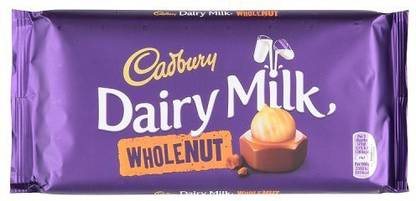 Cadbury WHOLE NUT 200g Bars