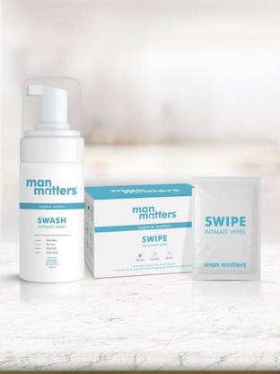 Man Matters Hygiene Care Kit Stay Fresh All Day with Aloe Vera & Cucumber (pH-Balanced)