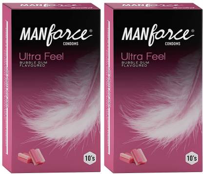 MANFORCE Ultra Feel Buble Gum Flavored Condom