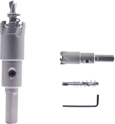 KAVYA TOOLS POWER (19mm) TCT Carbide Hole Saw, Metal Hole Cutter Drill Bit Steel Hole Saw Tungsten Carbide Hole Saw for Plastic Pipe Wood Stainless Steel