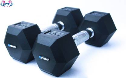 GYMWALA NFINITY HAX DUMBBELLS Fixed Weight Dumbbell