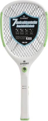 Zanibo Mosquito Killer Bat Zapper Racket Electric Fly Swatter - ZMR-200 GREEN Electric Insect Killer Indoor