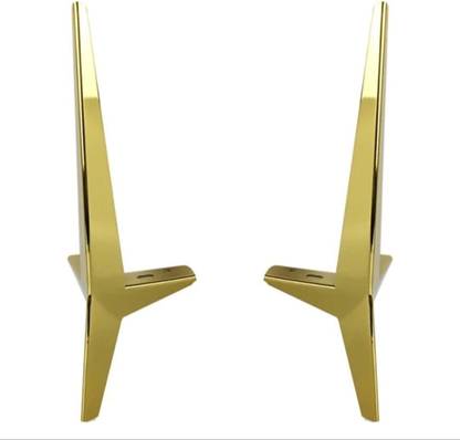 wckart Furniture Legs Metal, Golden 15cm (18 inchinch) Cabinet Legs, Coffee Table Leg Sofa Legs