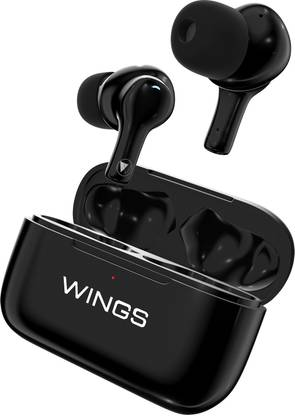 WINGS Bass Drops100 with Active Noise Cancellation,Transparency Mode,25 hours Playtime Bluetooth