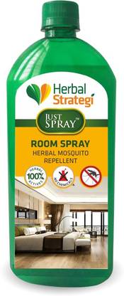HERBAL STRATEGI Mosquito Repellent Room Spray Non-Toxic 100% Herbal NonToxic