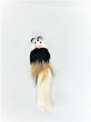 STARLIGHT Keychain Fox Tail Fur Keyring Soft Fluffy Key Chain