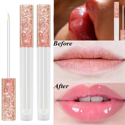 MYEONG PACK OF TWO GLOSSY FINISH WATER PROOF TRANSPARENT CHARM LIP GLOSS