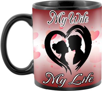 JS micro system My wife my life Ceramic Coffee Mug