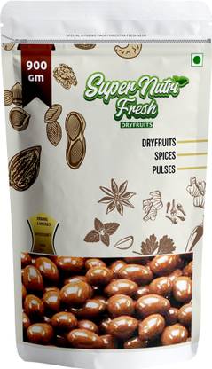 SUPER NUTRI FRESH Chocolate Nutty, Chocolate Covered Nutty Roasted Almonds Almonds