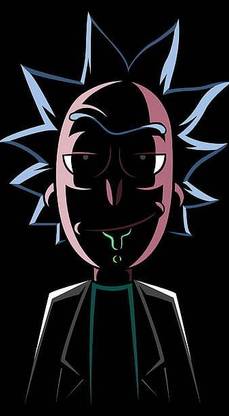 Rick Sanchez Anime Dibujo Entretenimiento Rick And Morty Matte Finish Poster Paper Print