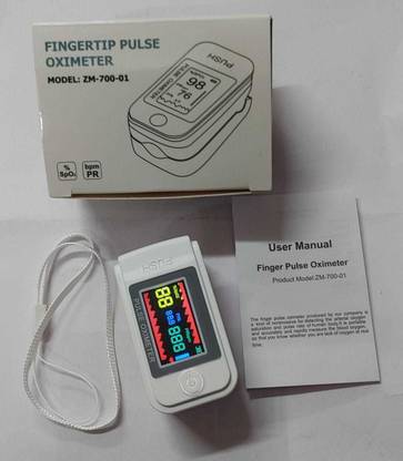 OXI ZM-700-01 (WHITE COL) Pulse Oximeter