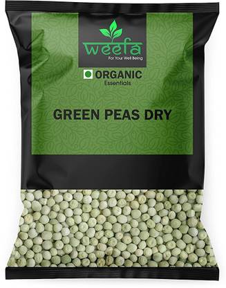 Weefa Organic Green Peas (Whole) (Green Peas Dry Sukha Matar)