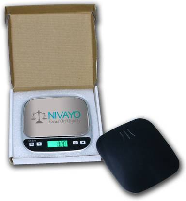 NIVAYO SF 830 High Defination, Digital Weighing Scale for Jewellery, FC-! ,(Multicolor) Weighing Scale