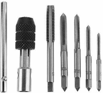 kts12 M6 or M7 or M8 or M10 or M12 Tap Wrench Tap and Dies Set 5PCS