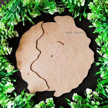 SD Fine Arts CIRCULAR CLOCK BASE (MDF BASE)