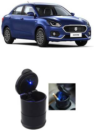 Etradezone Black Ash Tray For Maruti Swift Dzire For all Cars Black Plastic Ashtray