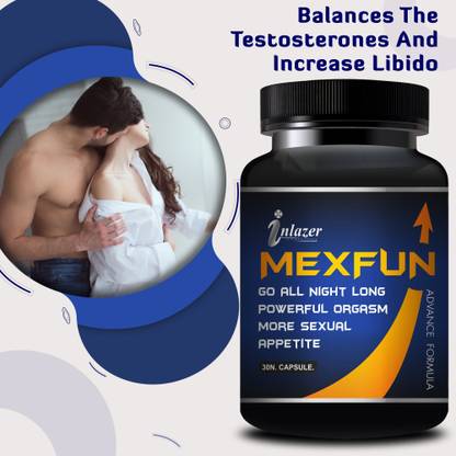 inlazer Mex Fun! Solution Men Sex Capsule Reduce Sexual Disability Delay Problems
