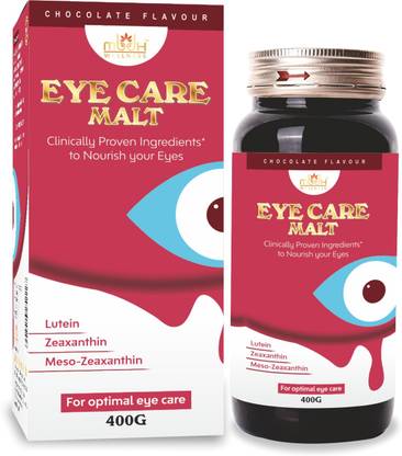 MBDHWELLNESS Eye Care Malt Vision Health for all ages {Lutein, Zeaxanthin, Bilberry & more}